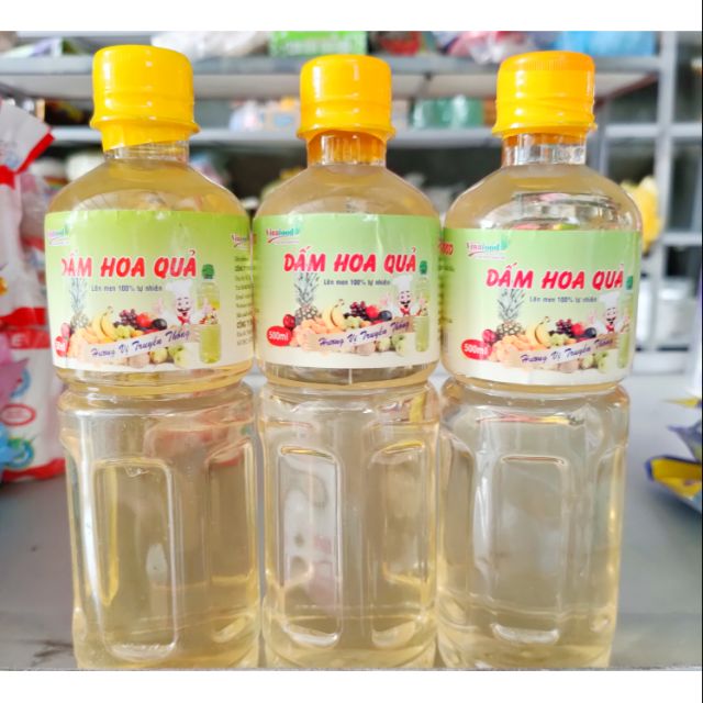 DẤM HOA QUẢ TỰ NHIÊN