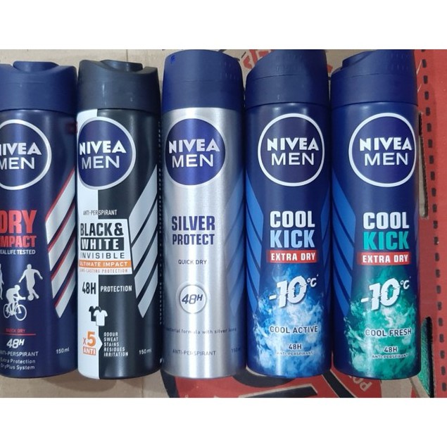 Xịt Ngăn Mùi NIVEA MEN 150ml