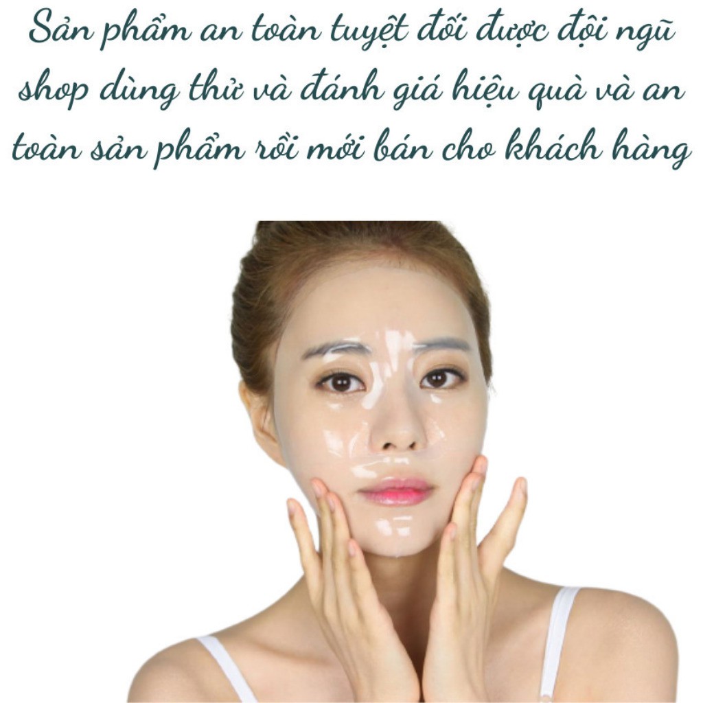 Mặt nạ thạch collagel BIOAQUA thủy tinh trong suốt mask nội địa trung dưỡng trắng sáng da giảm mụn