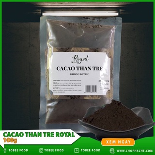 Bột Cacao Than Tre Nguyên Chất 100g - Thơm Ngon - Dễ Hòa Tan