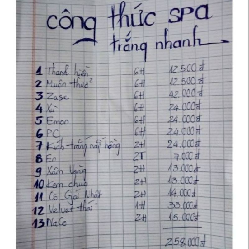 combo toa kem khách đặt y hình