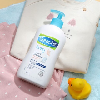 SỮA TẮM GỘI TOÀN THÂN CHO BÉ CETAPHIL BABY 400ml