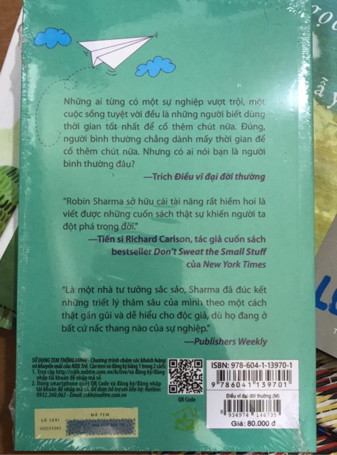 Sách Điều Vĩ Đại Đời Thường