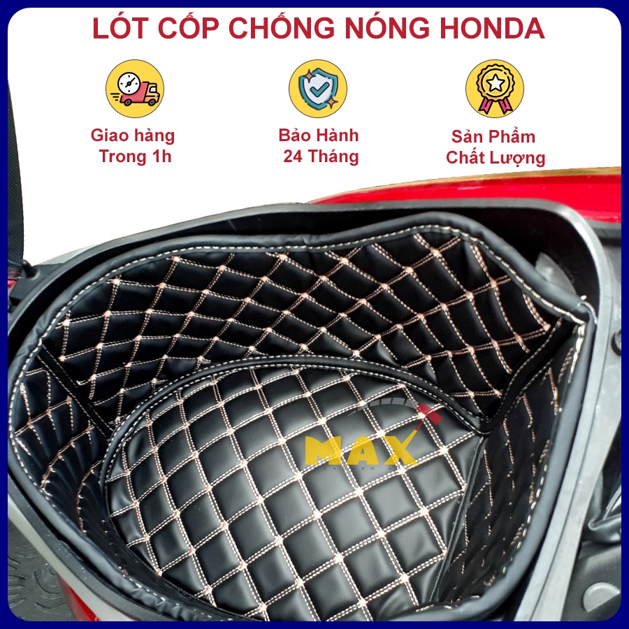 Lót Cốp HONDA VARIO CLICK Chống Nóng Chống Sốc Lót Cốp Xe Máy Có Túi Đựng Giấy Tờ MAX STORE