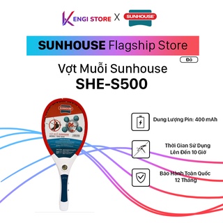 Vợt muỗi sunhouse she-s500 - bảo hành chính hãng 12 tháng toàn quốc