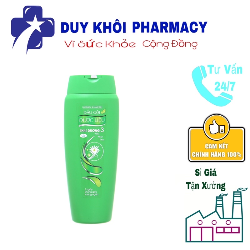 Dầu gội Dược Liệu Thái Dương 3
