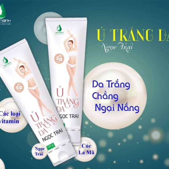 COMBO Ủ Trắng Ngọc Trai Ngân Bình