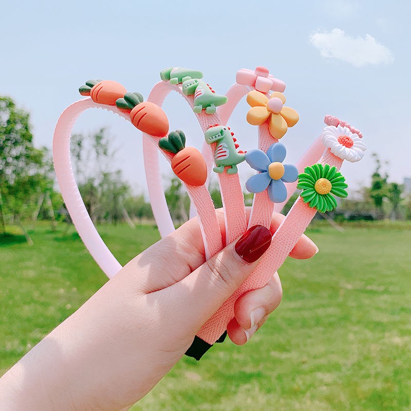 Bờm tóc HOA QUẢ  dễ thương cho bé - 1 chiếc