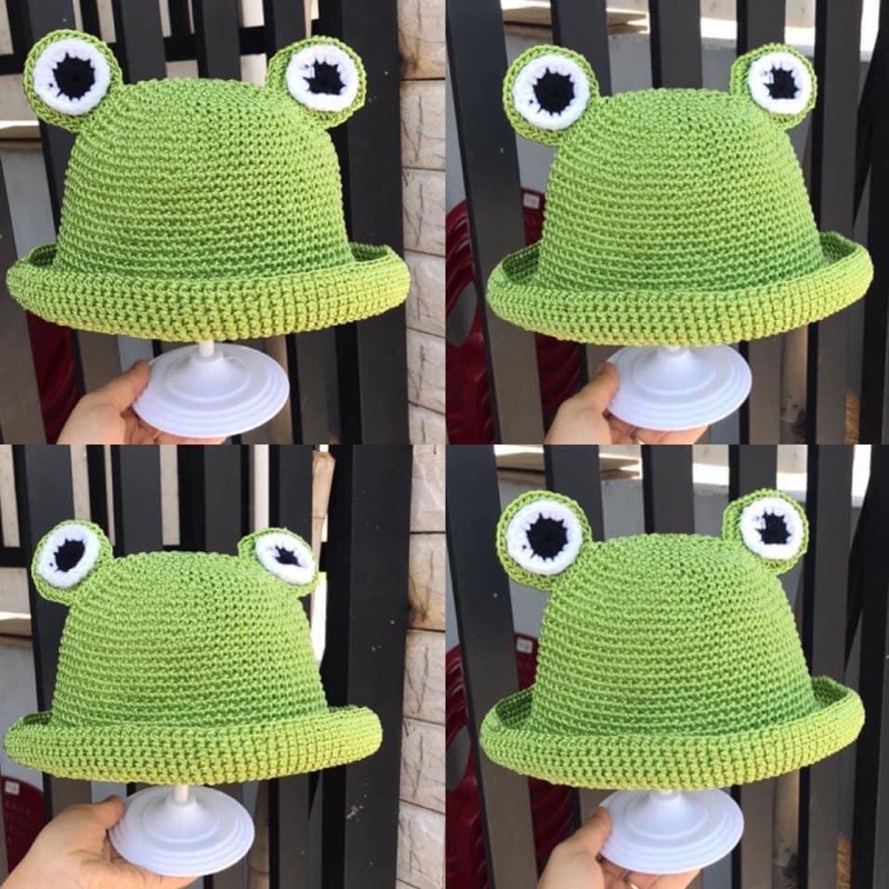 Mũ ếch xanh cute cho bé yêu