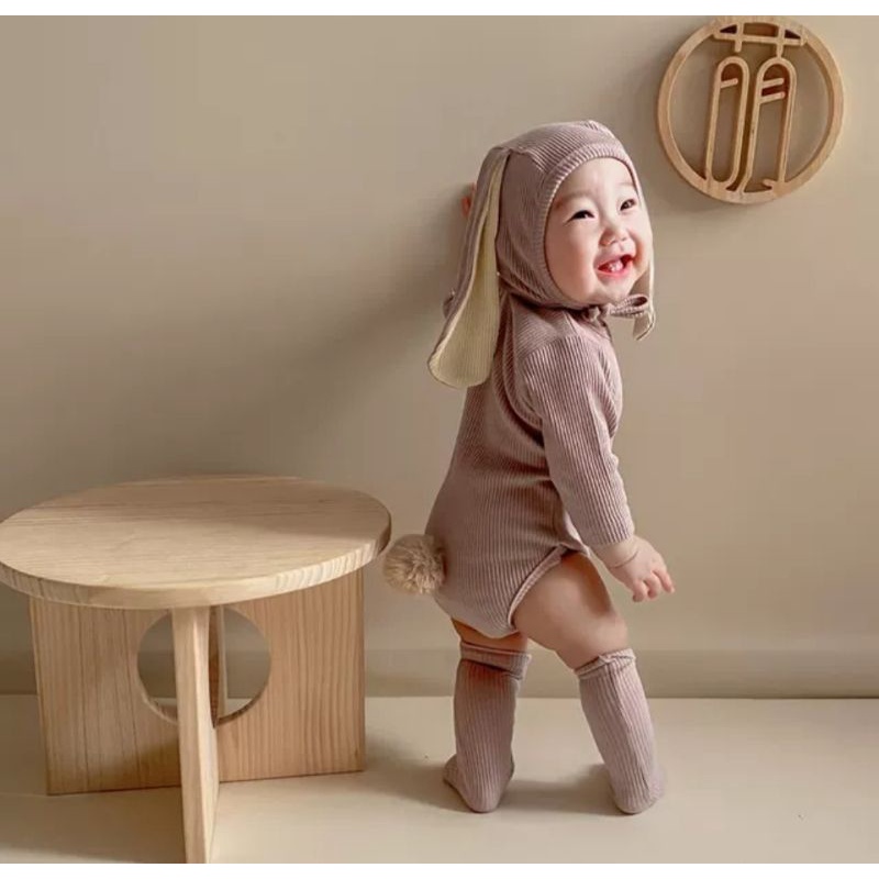 ❌Sz 66-90❌SET BODY TAI THỎ SIÊU XINH CHO BÉ