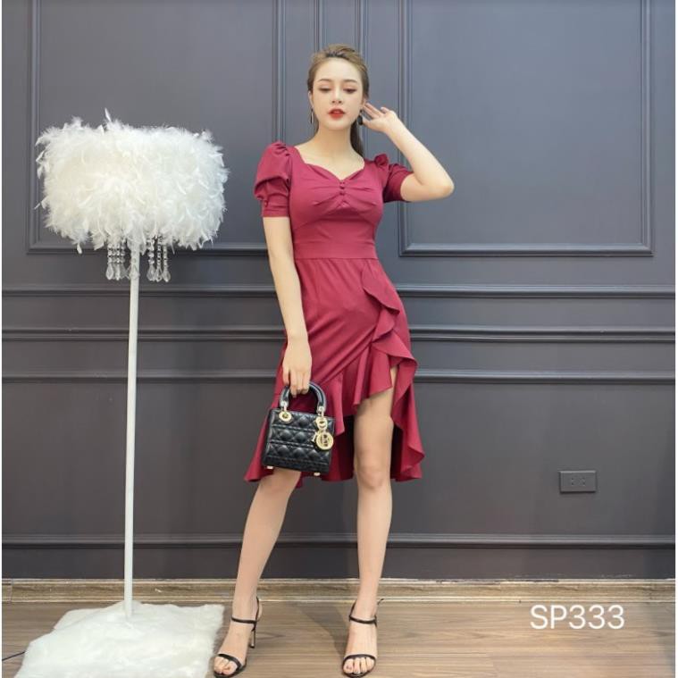 ADIOS Váy xẻ đuôi cá, đầm body nữ sang trọng thanh lịch SP333 | BigBuy360 - bigbuy360.vn