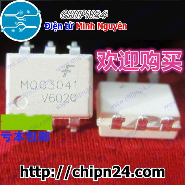 [1 CON] (SOP) Opto Dán MOC3041 SOP-6 Trắng (SMD)