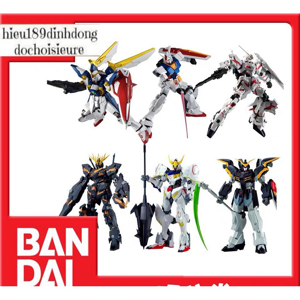 MÔ HÌNH Gundam Universe Unicorn Banshee Barbatos Wing RX-78-2 DEATHSCYTHE Full box chính hãng BANDAI