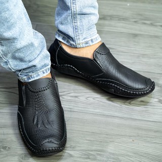 [Thanh Ly -có video, ảnh thật] Giày lười da bò 100% vân móng rồng