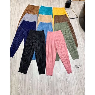 Quần nhăn bom freesize