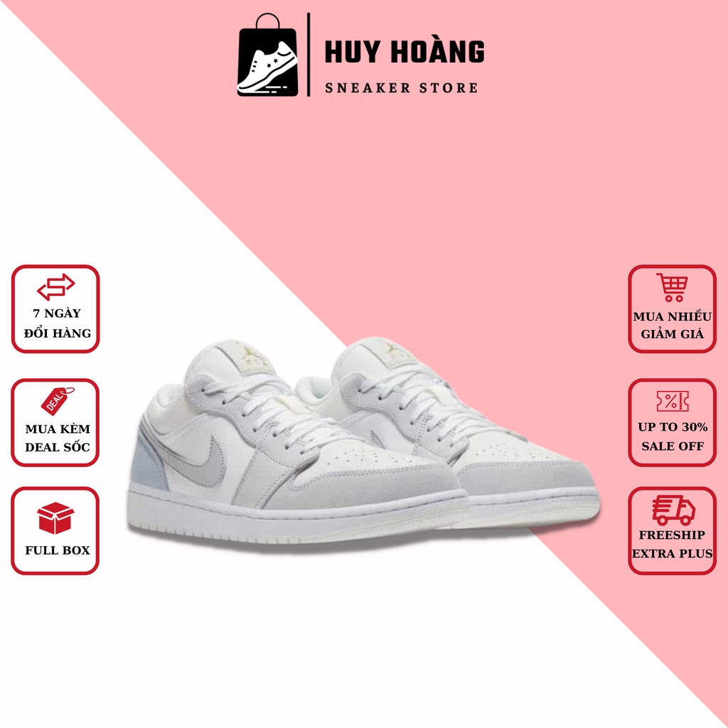 Giày thể thao sneaker 𝐉𝐨𝐫𝐝𝐚𝐧 nam nữ thấp cổ, giày 𝐉𝐨𝐫𝐝𝐚𝐧 𝗣𝗮𝗿𝗶𝘀 cổ thấp siêu đẹp Full Box