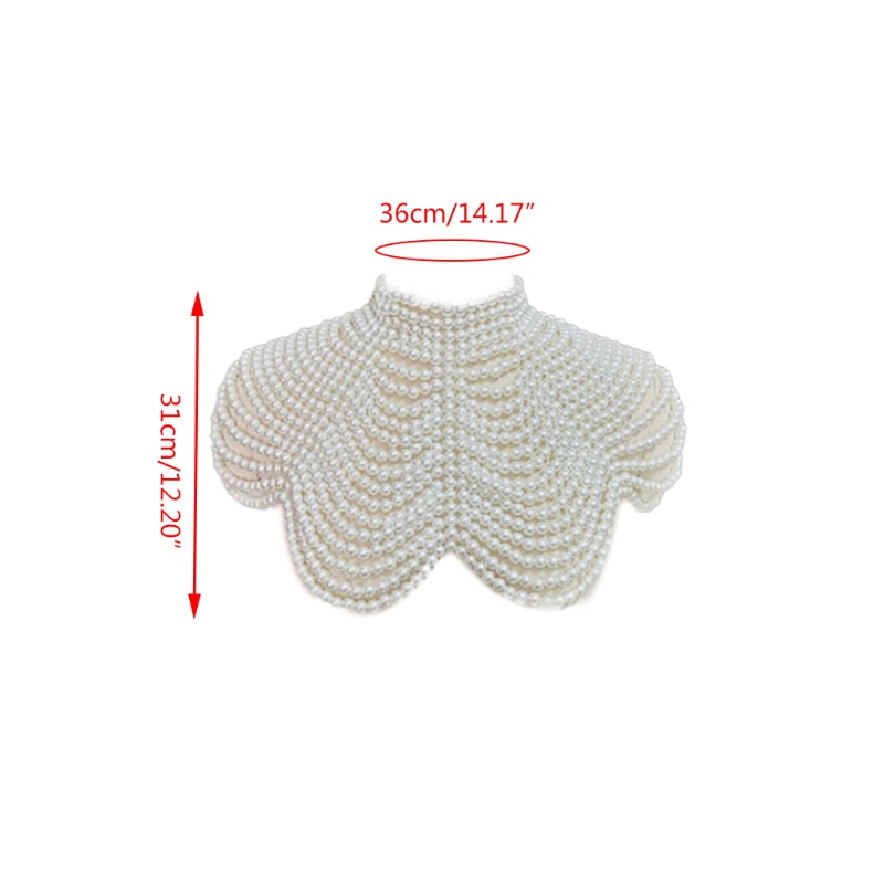 Vòng cổ Bodychain Đính Ngọc Trai Thời Trang Quyến Rũ Cho Nữ