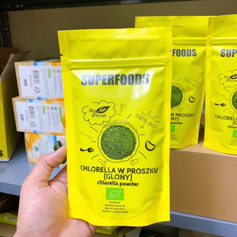 Bột tảo lục Chlorella hữu cơ 200g