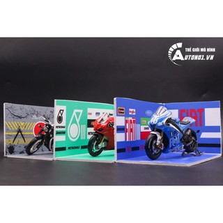 DIORAMA GARAGE CHO MÔ TÔ 1:18 DR007