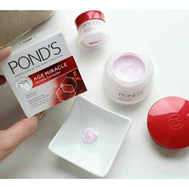 Combo Kem Chống Lão Hóa Da Cao Cấp Pond's Age Miracle 50g Thái Lan