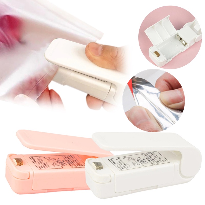 1 Dụng Cụ Niêm Phong Túi Nhựa Mini Cầm Tay Tiện Dụng Cho Nhà Bếp