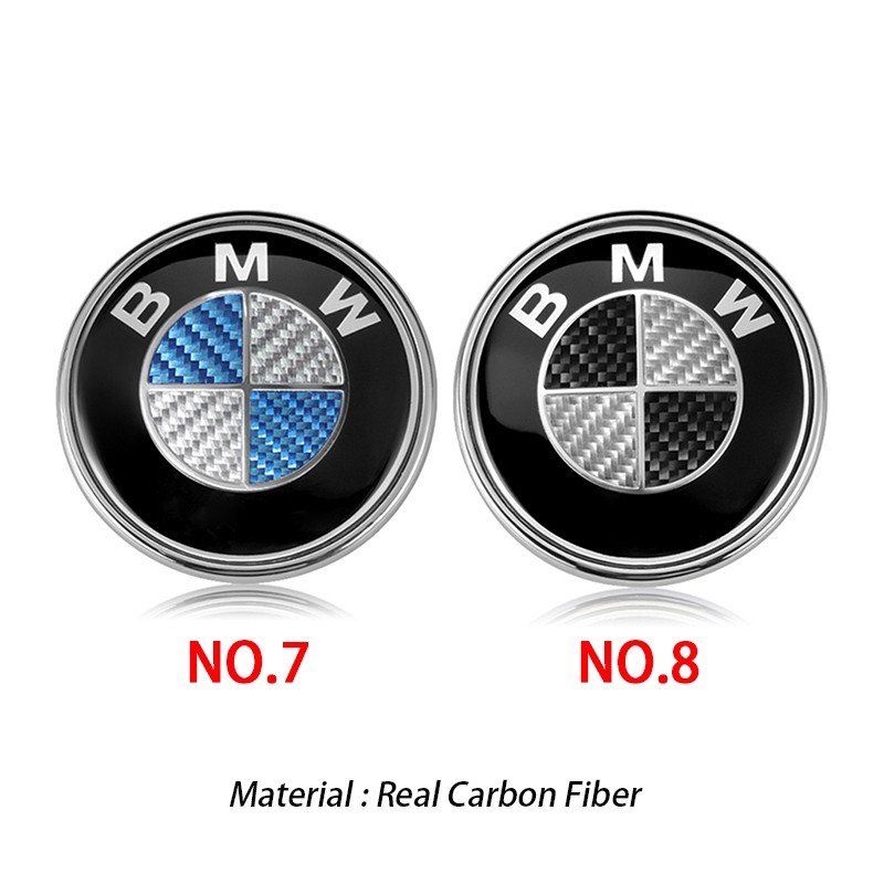 Miếng Dán Chữ B 82mm Cho Xe Hơi Bmw X1 X3 X5 X6 1 3 5 7 Series