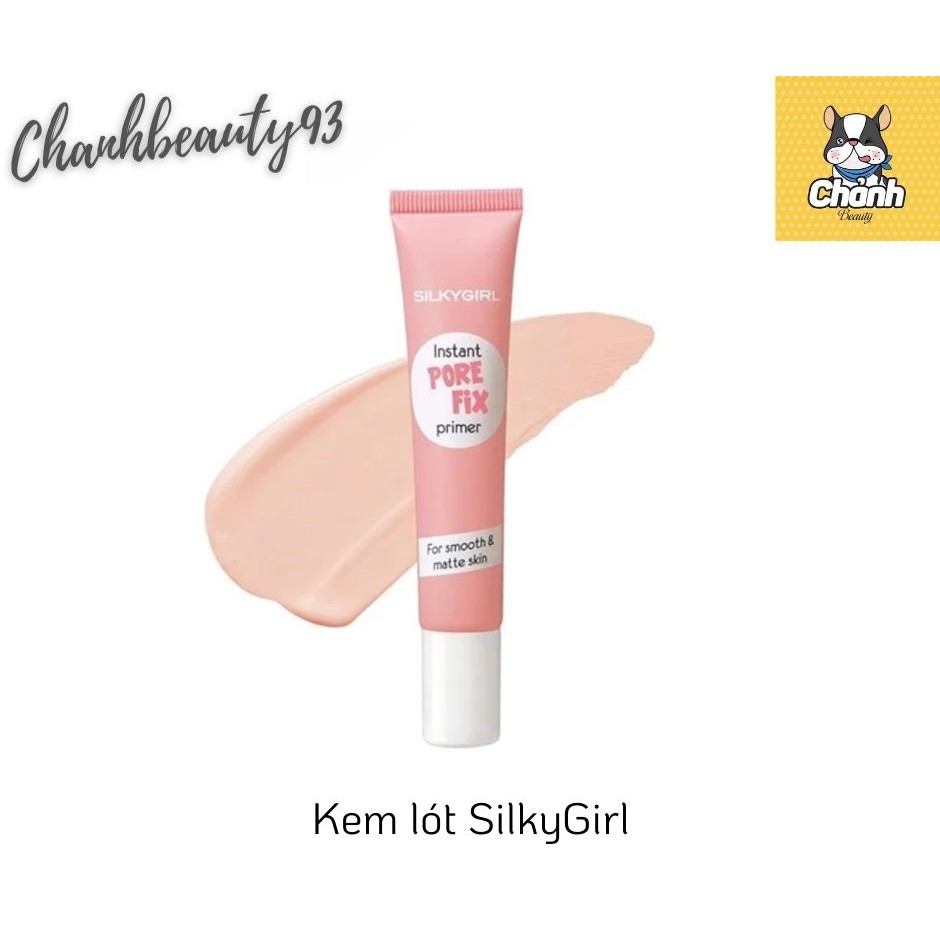 Kem lót che phủ lỗ chân lông SilkyGirl Instant Pore Fix Primer 15mL