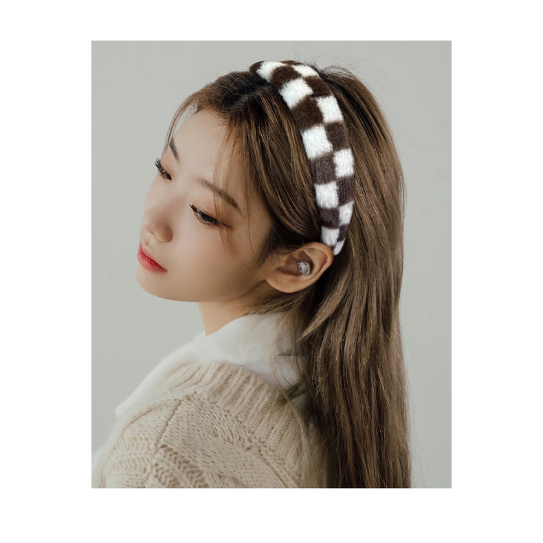 Băng đô họa tiết kẻ sọc thời trang sành điệu cho nữ