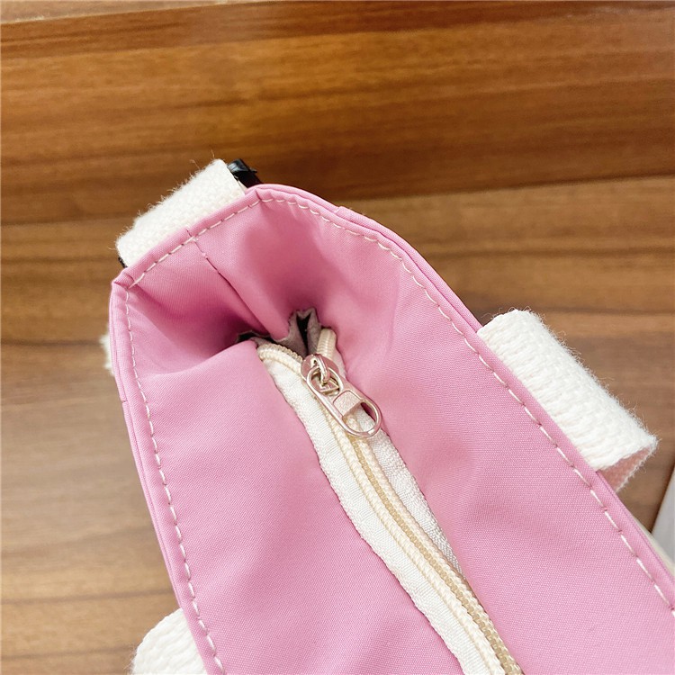 Túi tote vải canvas đeo chéo đeo vai cặp đi học vừa khổ A4 size lớn phong cách hàn quốc dành cho nữ 88STORE - TV009 | BigBuy360 - bigbuy360.vn