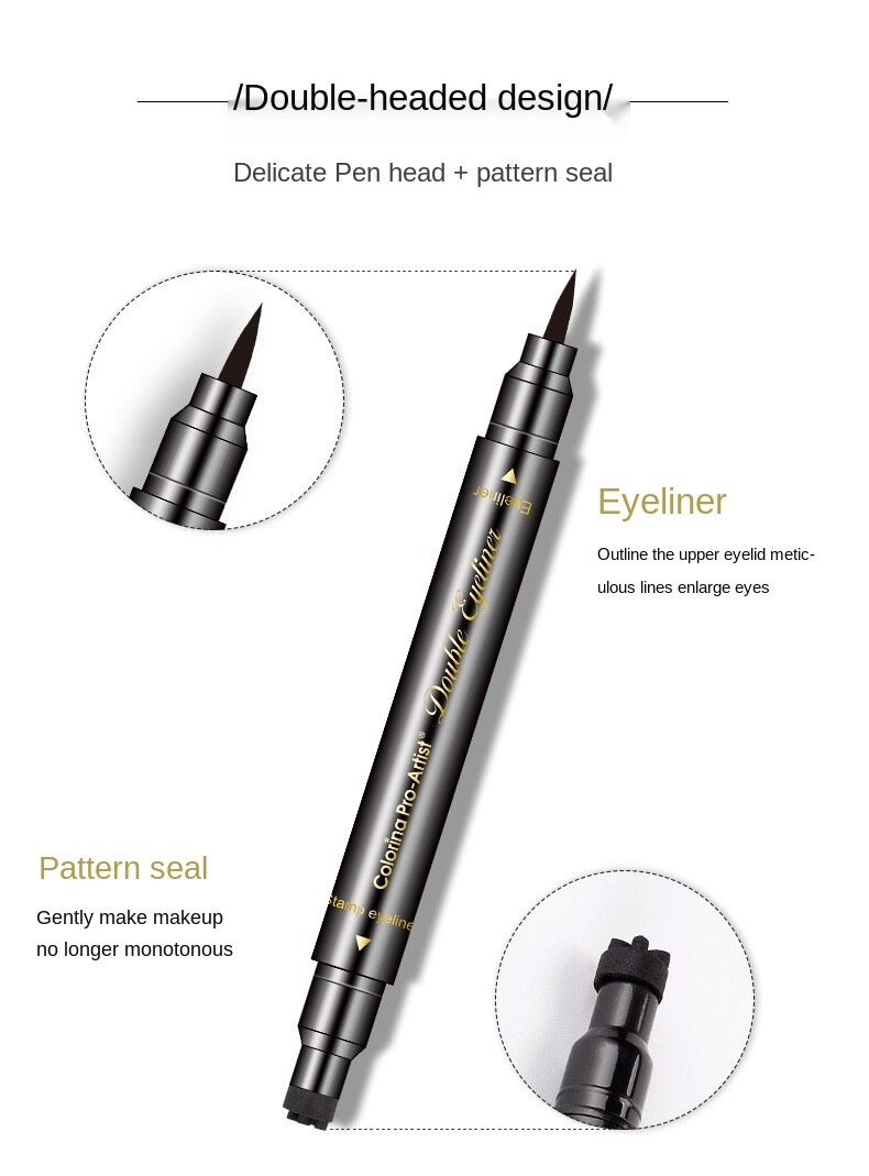 [Hàng mới về] Bút Kẻ Mắt Màu Đen Chống Thấm Nước Chống Dầu Không Dễ Phai | BigBuy360 - bigbuy360.vn