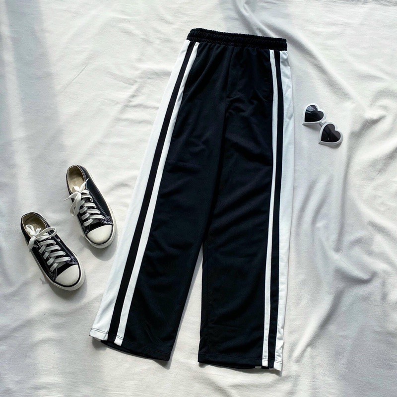 Quần LongPant Suông Line Kèm Ảnh Thật