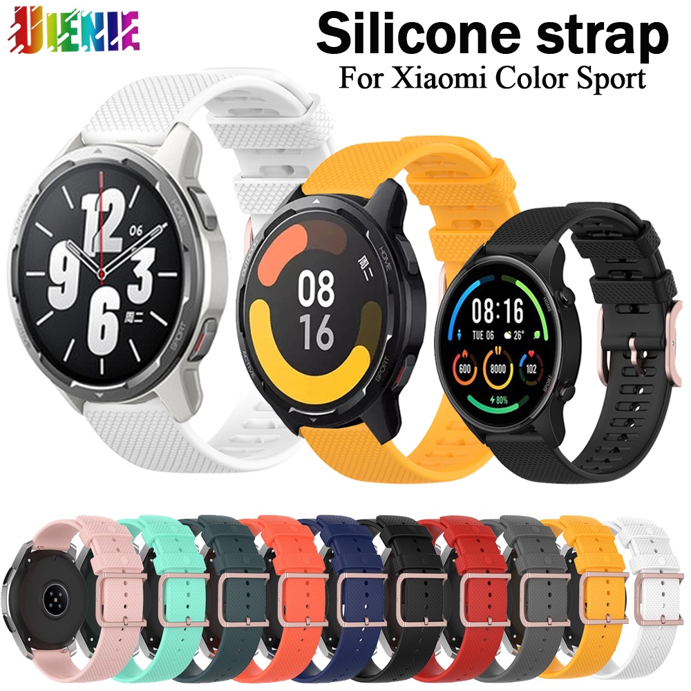 Dây Đeo Silicone 22mm 20MM Cho Đồng Hồ Thông Minh Xiaomi Mi Watch Color Sport Edition.Xiaomi Color 2.