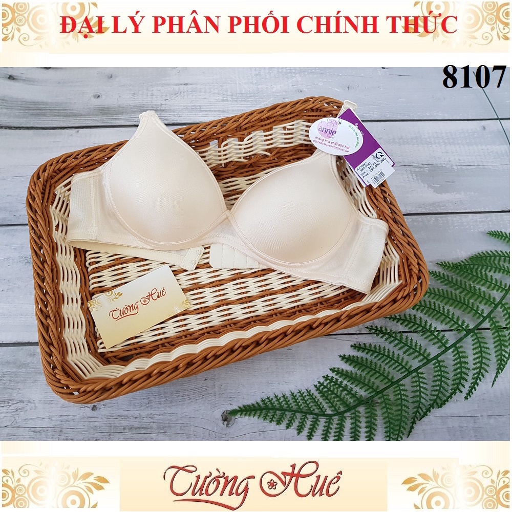 Áo lót nữ annie 8107 áo ngực trơn không gọng.