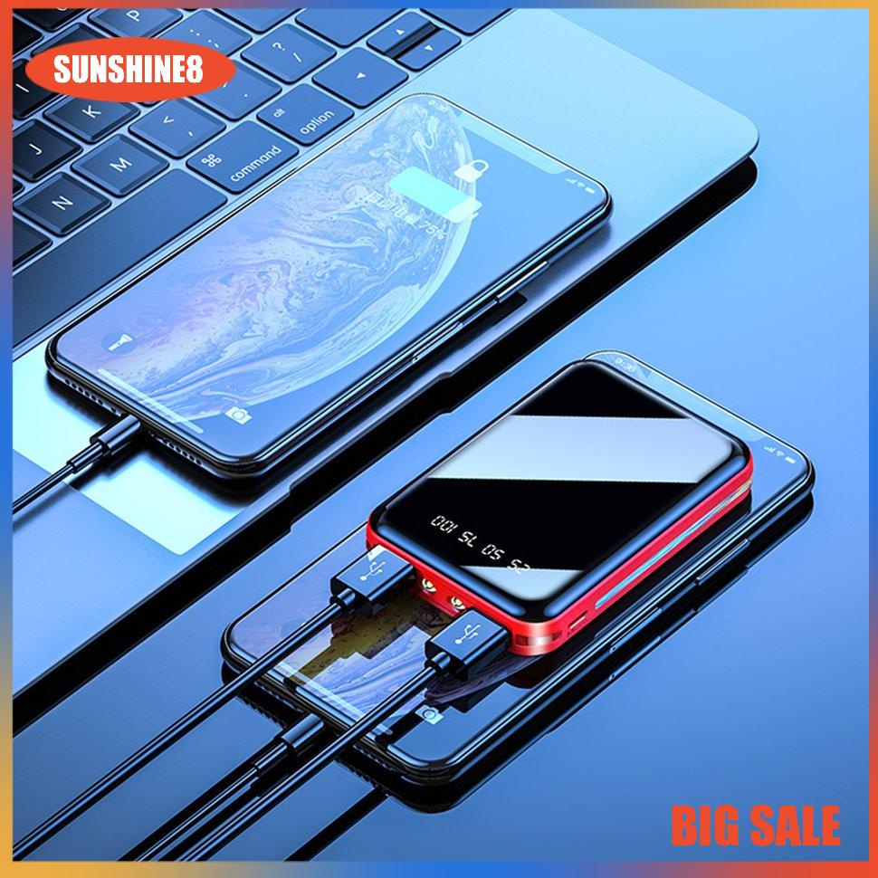 【SUN】[99K]Mini Mobile Power 20000mAh Mobile Phone External Battery Charger Fast Charging