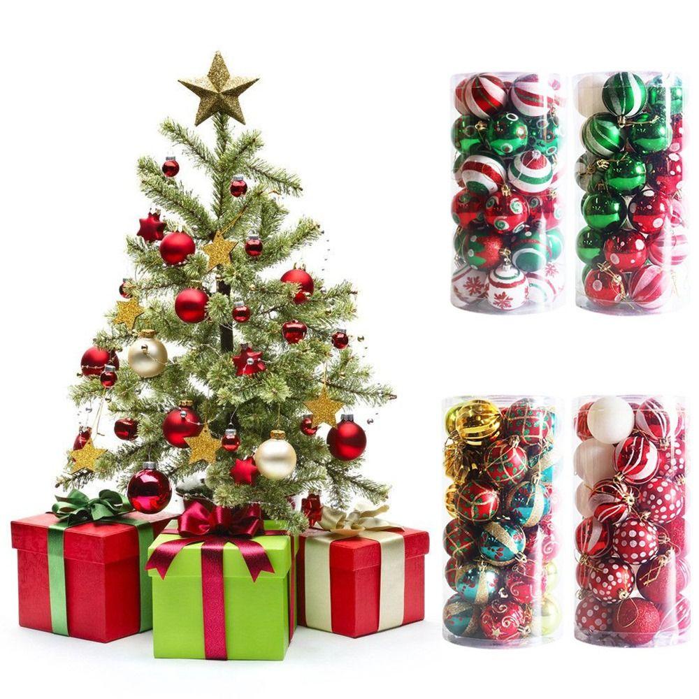 Set 30 Quả Châu Trang Trí Giáng Sinh DIY