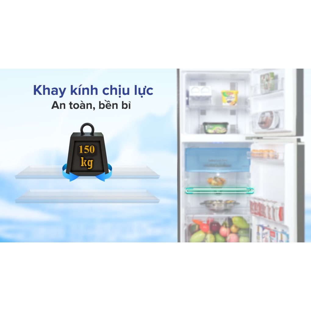 Tủ Lạnh Inverter PANASONIC 234 Lít NR-TV261BPAV-dienmaytonkho