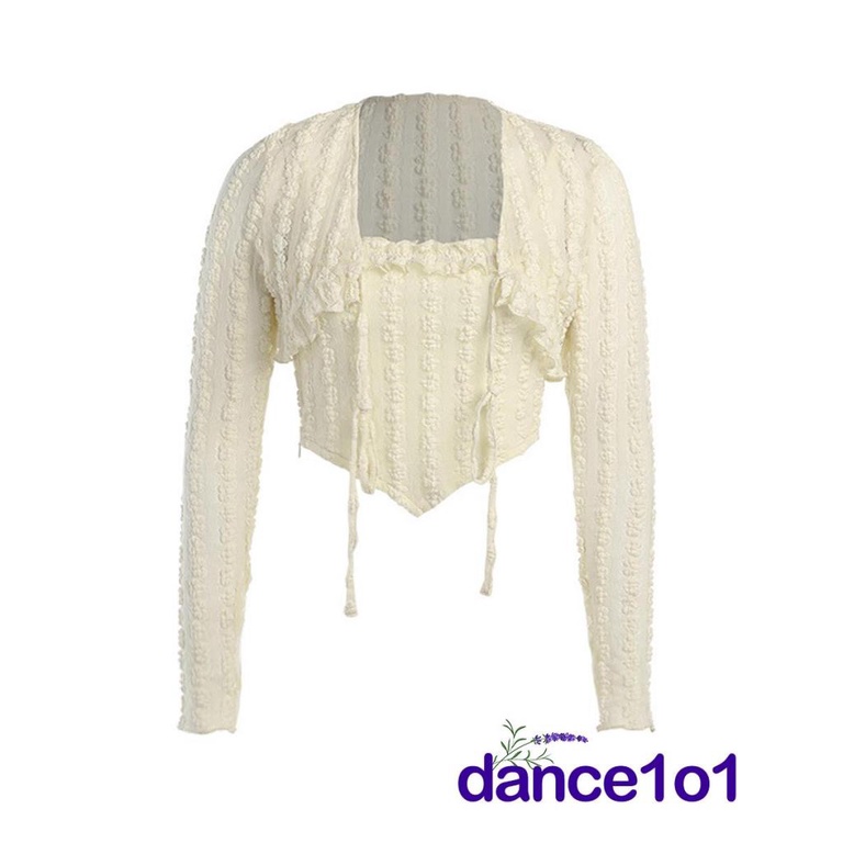 ❤Je☎Áo Tay Dài Thắt Nút Thời Trang Xuân Hè Cho Nữ