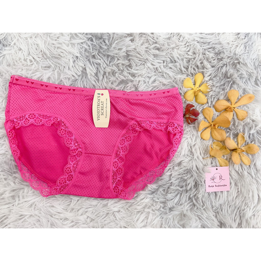 Quần Lót Ren Thông Hơi Thoáng Mát Mềm Mịn - Quần lót Cotton | BigBuy360 - bigbuy360.vn