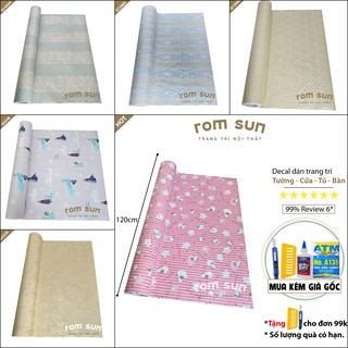 KHỔ 120CM | Giấy dán tường phòng ngủ hello kitty cho bé Giấy dán tường hoạt hình keo sẵn