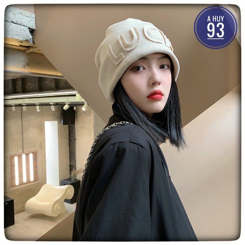 Mũ Len Nam, nữ Thời Trang Lucky mẫu mới nhất 2021