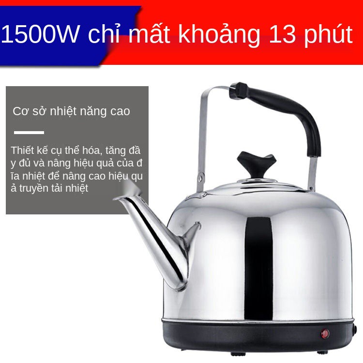 nồiẤm siêu tốc 3-8 lít 304 ấm siêu tốc inox dung tích lớn ấm điện tự động ngắt điện ấm đun nước giữ nhiệt ấm trà gia dụn