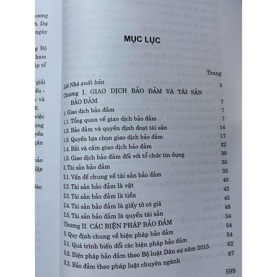 Sách - Chín biện pháp bảo đảm nghĩa vụ hợp đồng