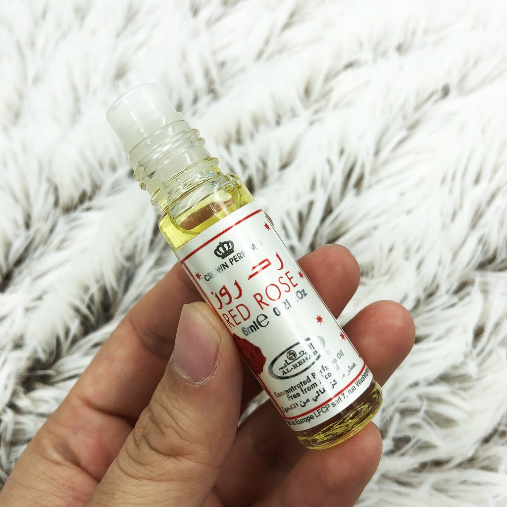 Tinh dầu nước hoa Ả Rập Red Rose 6ml dạng lăn