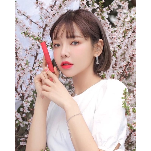 Son 3CE SMOOTHING LIP TINT DOLLYFIED-Hồng san hô