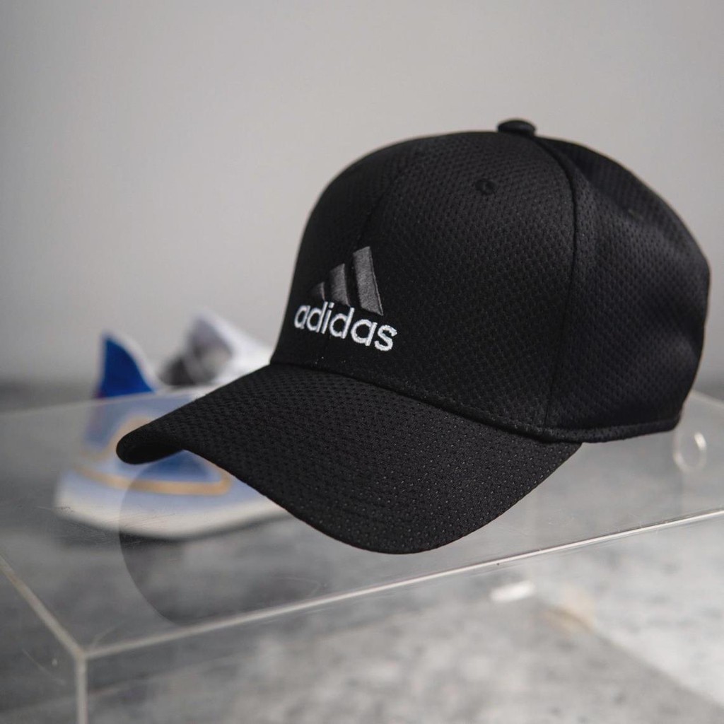 Nón Adidas Black/Grey Logo Adidas Authentic - 1449