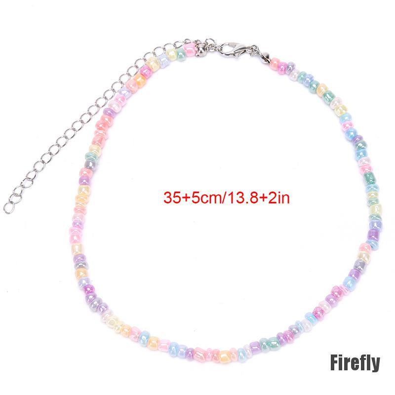 Vòng Cổ Choker Đính Hạt Nhiều Màu Sắc Thời Trang