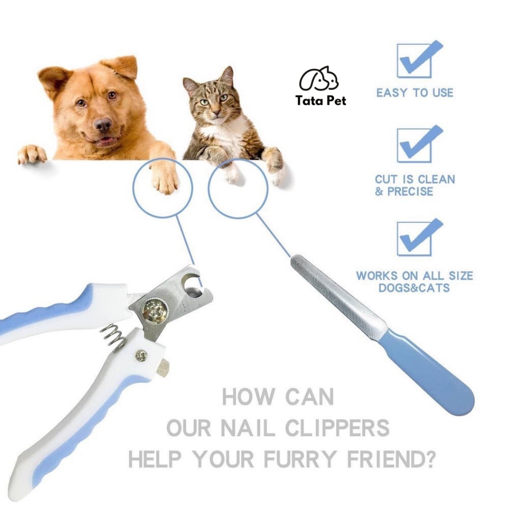 Kìm cắt móng chó mèo - Dụng cụ cắt tỉa móng cho thú cưng nhiều màu sắc