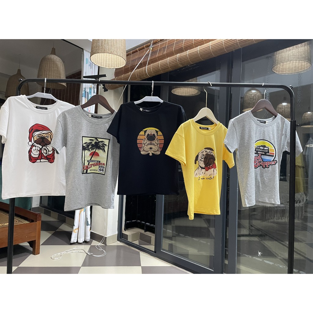 áo thun trẻ em nam cotton 100% các màu : Mã 055