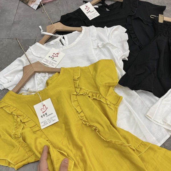 Siêu phẩm sét đũi bèo mix chân váy chun eo chất đũi  tơ xước quảng châu cao cấp cực sịn | BigBuy360 - bigbuy360.vn