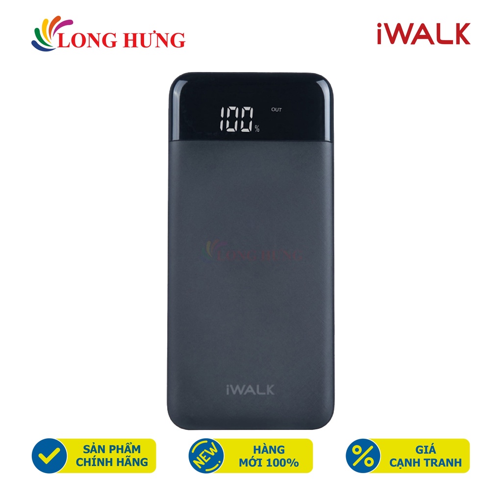 Sạc dự phòng iWalk 10000 mAh UBU10000 - Hàng chính hãng